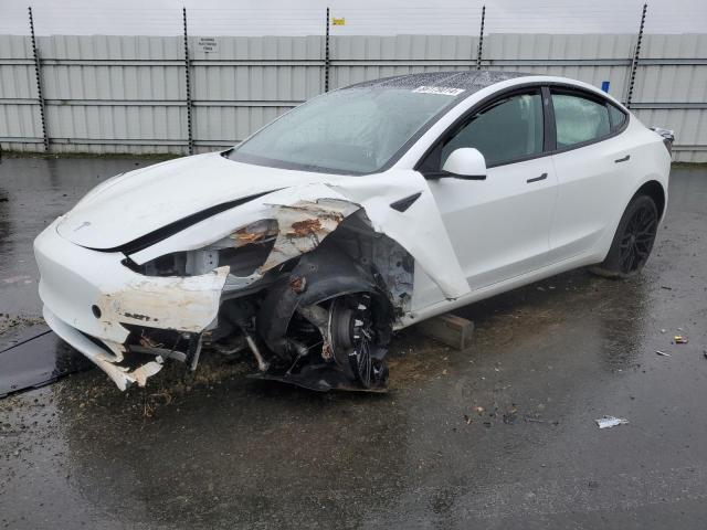 TESLA MODEL 3 2022 with VIN 5YJ3E1EB2NF350446 - Photo from auction