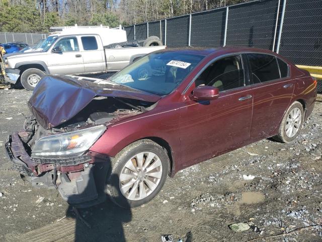 HONDA ACCORD EXL 2015 with VIN 1HGCR3F85FA014403 - Photo from auction