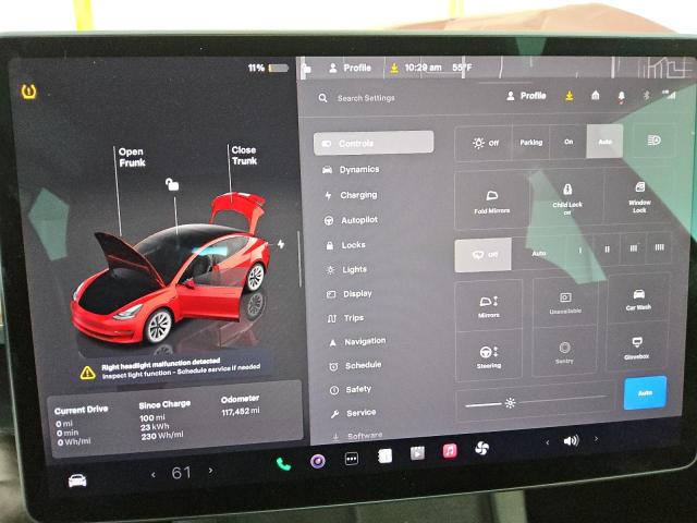 Photo 9 from auction – 2022 TESLA MODEL 3 with VIN 5YJ3E1EA3NF304843
