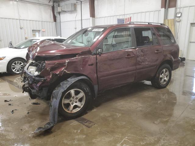 HONDA PILOT EXL 2007 with VIN 5FNYF18567B001141 - Photo from auction