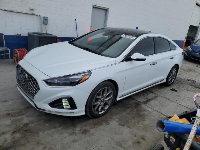 HYUNDAI SONATA LIM 2019 with VIN 5NPE34AB9KH789324 - Photo from auction