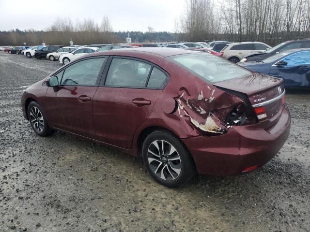 Снимка 2 от търг – 2015 HONDA CIVIC EX с VIN 19XFB2F87FE703057