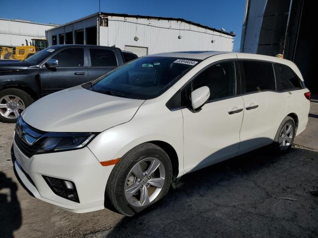 HONDA ODYSSEY EX 2018 with VIN 5FNRL6H76JB018721 - Photo from auction