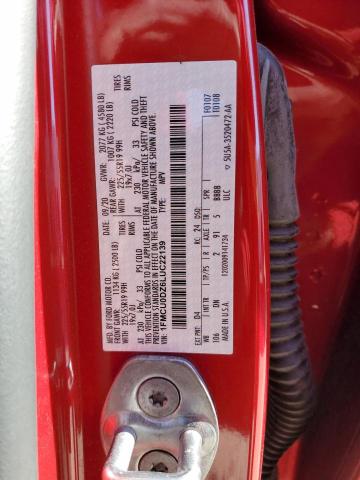 Photo 14 from auction – 2020 FORD ESCAPE TIT with VIN 1FMCU0DZ6LUC22139