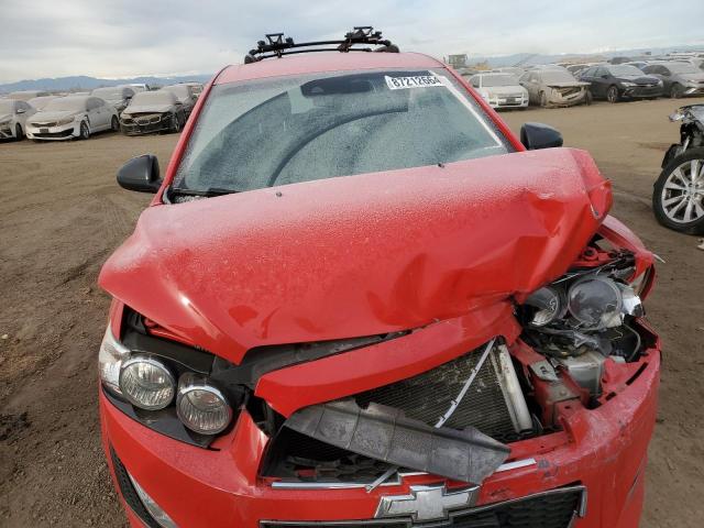 Photo 5 from auction – 2014 CHEVROLET SONIC RS with VIN 1G1JH6SB4E4173799