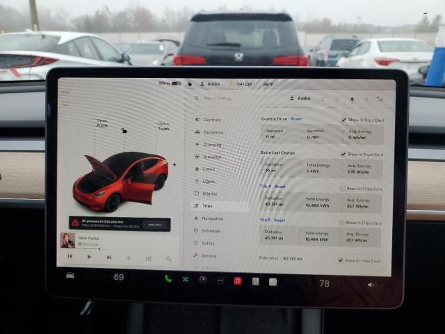 Foto 9 de la subasta – 2021 TESLA MODEL Y con VIN 5YJYGDEE9MF180175
