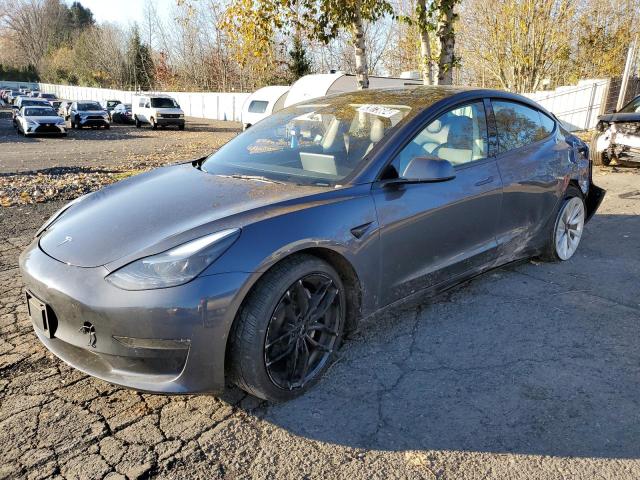 TESLA MODEL 3 2022 with VIN 5YJ3E1EA8NF372118 - Photo from auction