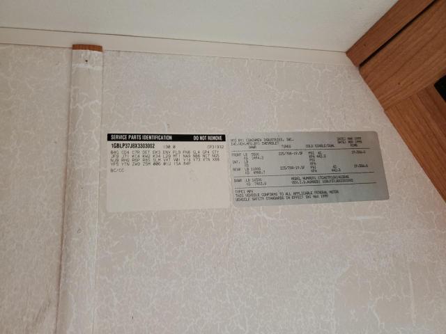 Photo 10 from auction – 1999 COACH MIRADA with VIN 1GBLP37J8X3303002