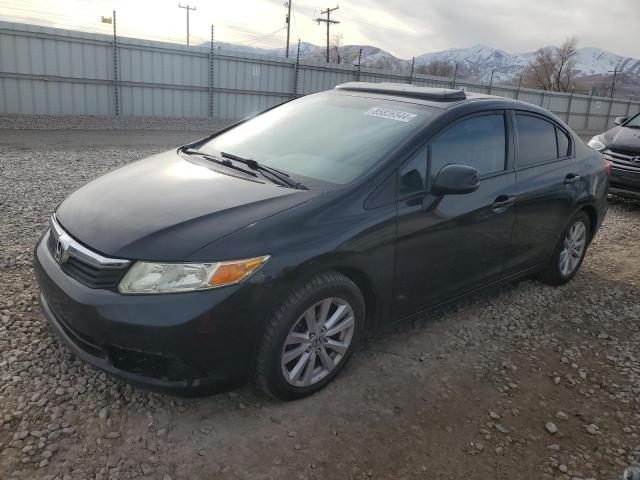 HONDA CIVIC EX 2012 with VIN 2HGFB2F81CH587050 - Photo from auction