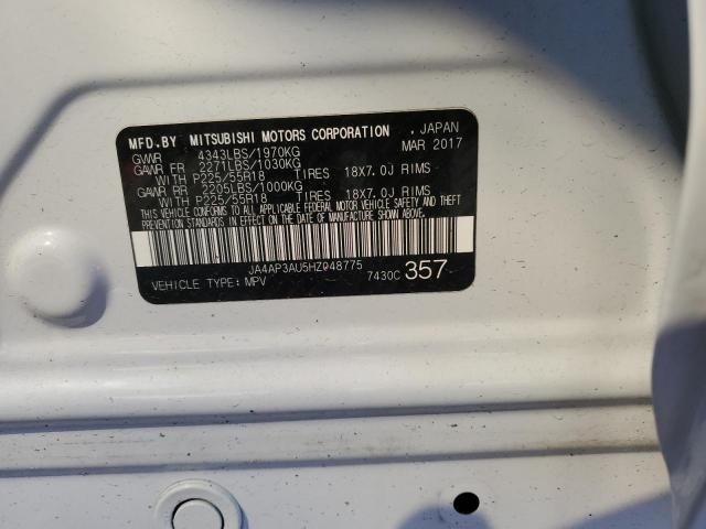 Photo 14 from auction – 2017 MITSUBISHI OUTLANDER with VIN JA4AP3AU5HZ048775