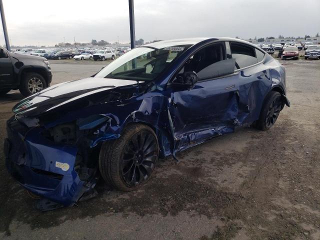 TESLA MODEL Y 2022 with VIN 7SAYGDEF4NF546170 - Photo from auction