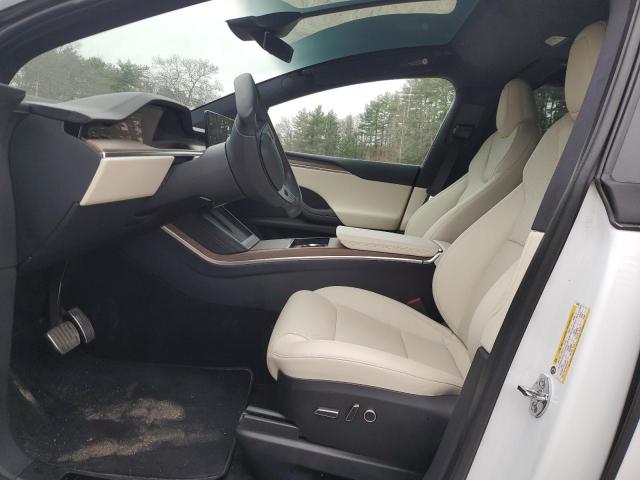 Photo 7 from auction – 2022 TESLA MODEL X with VIN 7SAXCAE54NF354888
