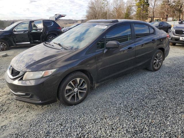 HONDA CIVIC EX 2014 with VIN 2HGFB2F85EH505792 - Photo from auction