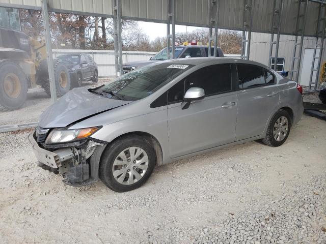 HONDA CIVIC LX 2012 with VIN 19XFB2F55CE100416 - Photo from auction