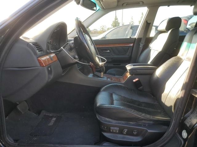 Photo 7 from auction – 2001 BMW 740 I AUTO with VIN WBAGG83461DN88498