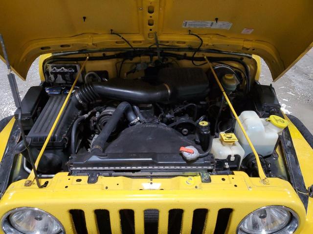 Photo 11 from auction – 2000 JEEP WRANGLER / with VIN 1J4FA29P3YP771035