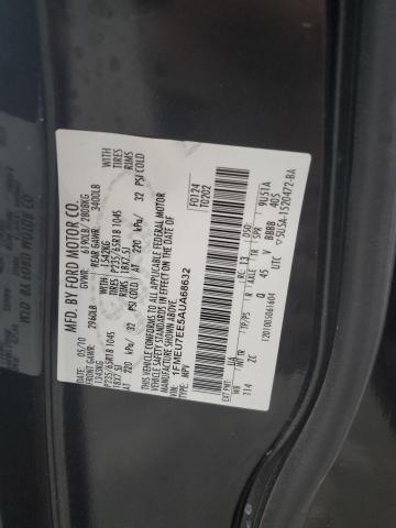 Photo 14 from auction – 2010 FORD EXPLORER E with VIN 1FMEU7EE5AUA68632