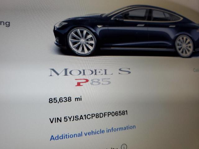 Photo 9 from auction – 2013 TESLA MODEL S with VIN 5YJSA1CP8DFP06581