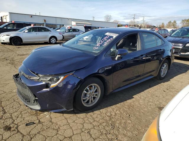 TOYOTA COROLLA LE 2021 with VIN JTDEAMDE3MJ020548 - Photo from auction