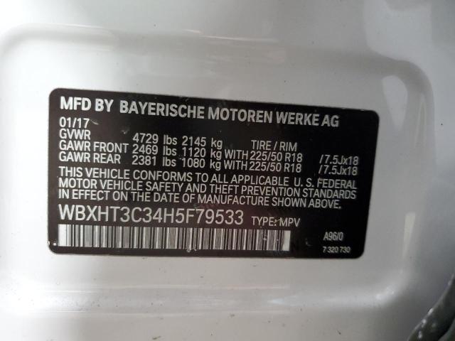 Photo 14 from auction – 2017 BMW X1 XDRIVE2 with VIN WBXHT3C34H5F79533