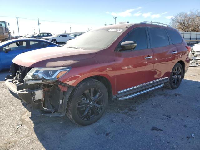NISSAN PATHFINDER 2017 with VIN 5N1DR2MMXHC683587 - Photo from auction