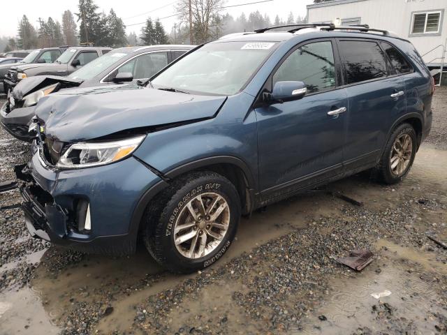 KIA SORENTO LX 2014 with VIN 5XYKT4A68EG493597 - Photo from auction