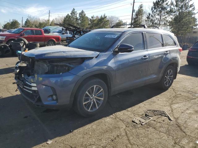 TOYOTA HIGHLANDER 2019 with VIN 5TDJZRFH0KS934204 - Photo from auction