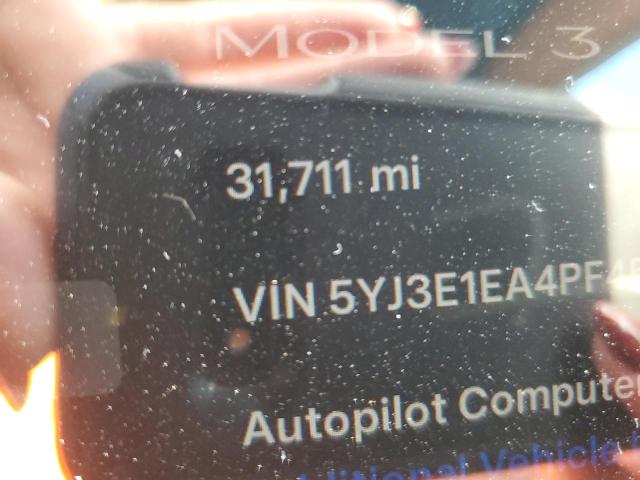 Photo 9 from auction – 2023 TESLA MODEL 3 with VIN 5YJ3E1EA4PF458478