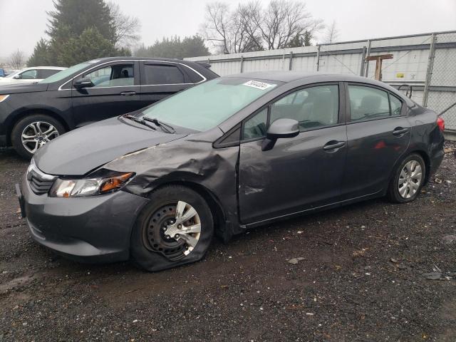 Photo 1 from auction – 2012 HONDA CIVIC LX with VIN 2HGFB2E5XCH571713