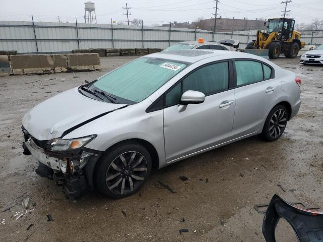 HONDA CIVIC EXL 2014 with VIN 19XFB2F93EE040657 - Photo from auction