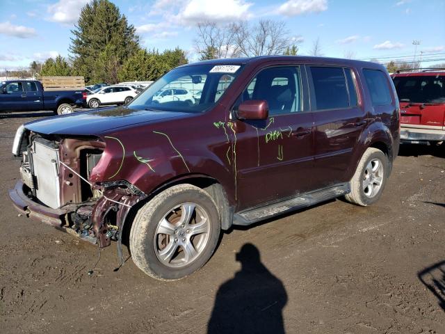 HONDA PILOT EXL 2015 with VIN 5FNYF4H52FB046805 - Photo from auction