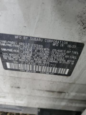 Photo 14 from auction – 2023 SUBARU FORESTER W with VIN JF2SKAMC3PH511731