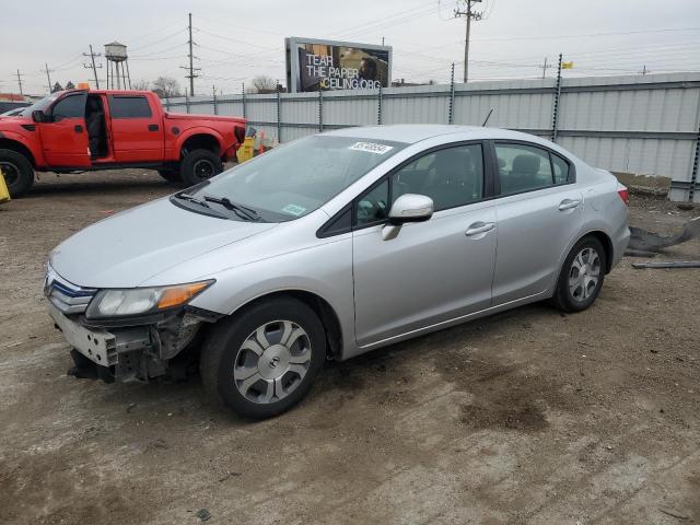 HONDA CIVIC HYBR 2012 with VIN JHMFB4F35CS001357 - Photo from auction