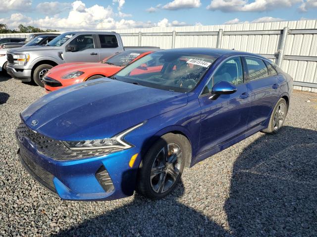 KIA K5 EX 2021 with VIN 5XXG34J21MG034370 - Photo from auction