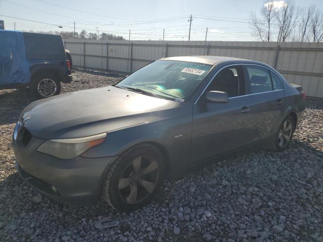 BMW 525 I 2007 with VIN WBANE53597B992467 - Photo from auction