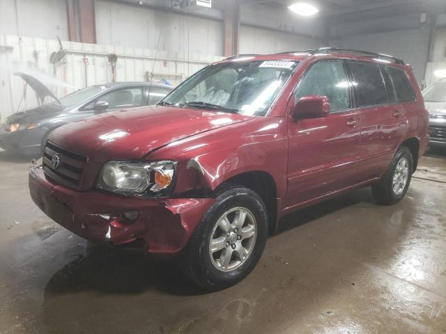 TOYOTA HIGHLANDER 2007 with VIN JTEEP21A170224999 - Photo from auction