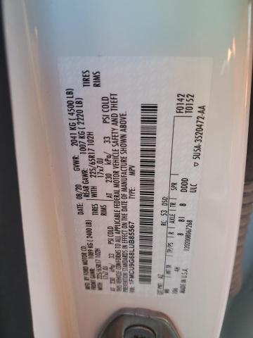 Photo 14 from auction – 2020 FORD ESCAPE SE with VIN 1FMCU9G68LUB85567