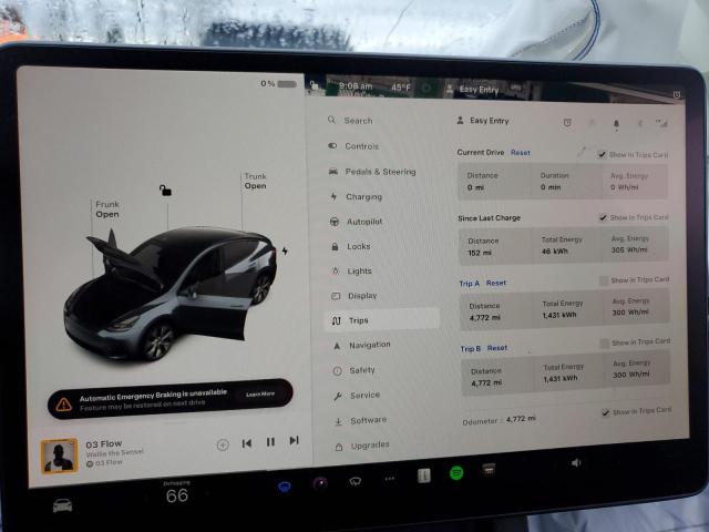 Снимка 8 от търг – 2023 TESLA MODEL Y с VIN 7SAYGDEE8PF927644