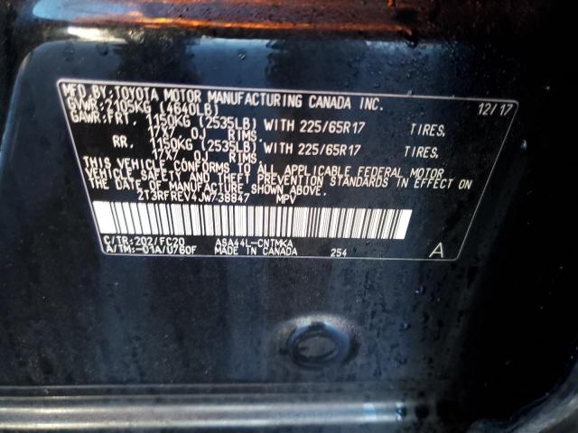 Photo 14 from auction – 2018 TOYOTA RAV4 ADVEN with VIN 2T3RFREV4JW738847