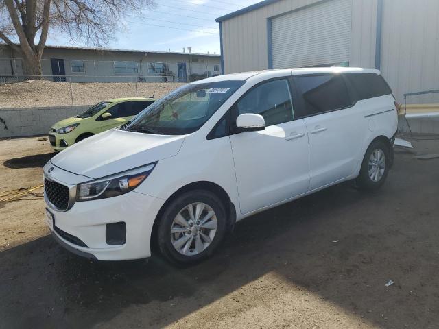 KIA SEDONA LX 2017 with VIN KNDMB5C19H6323078 - Photo from auction