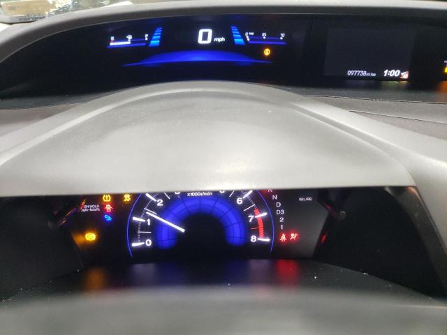 Photo 9 from auction – 2012 HONDA CIVIC LX with VIN 19XFB2F55CE100660