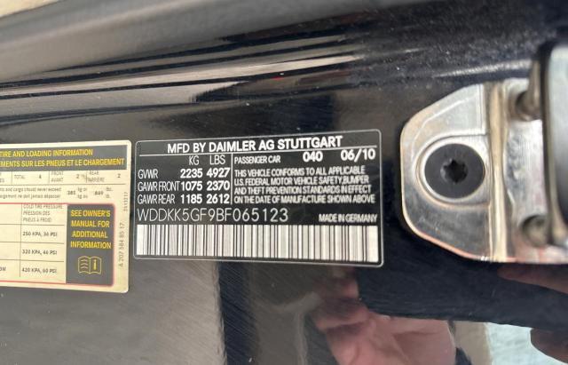 Photo 10 from auction – 2011 MERCEDES-BENZ E 350 with VIN WDDKK5GF9BF065123