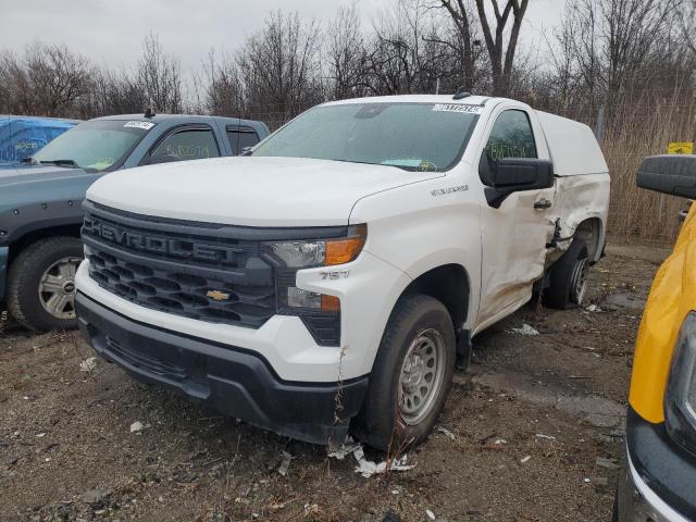 CHEVROLET SILVERADO 2023 with VIN 3GCNAAEK6PG339757 - Photo from auction