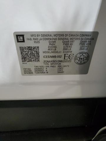 Photo 14 from auction – 2021 CHEVROLET EQUINOX LS with VIN 2GNAXSEV2M6153323