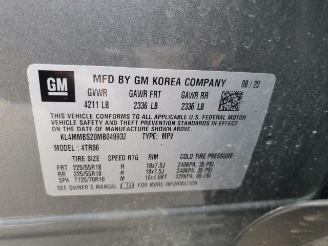 Photo 14 from auction – 2021 BUICK ENCORE GX with VIN KL4MMBS20MB049932