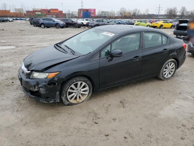 HONDA CIVIC EX 2012 with VIN 19XFB2F84CE009759 - Photo from auction