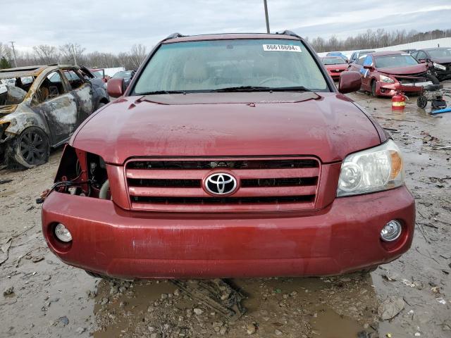 Photo 5 from auction – 2005 TOYOTA HIGHLANDER with VIN JTEEP21A750112351