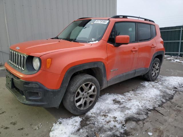 JEEP RENEGADE L 2015 with VIN ZACCJBBT1FPC41047 - Photo from auction