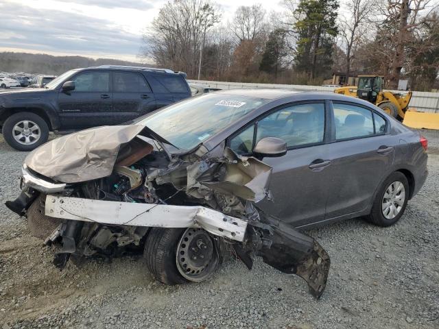 HONDA CIVIC LX 2012 with VIN 19XFB2F52CE354391 - Photo from auction