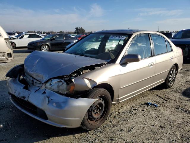 Photo 1 from auction – 2001 HONDA CIVIC EX with VIN 2HGES26711H508637